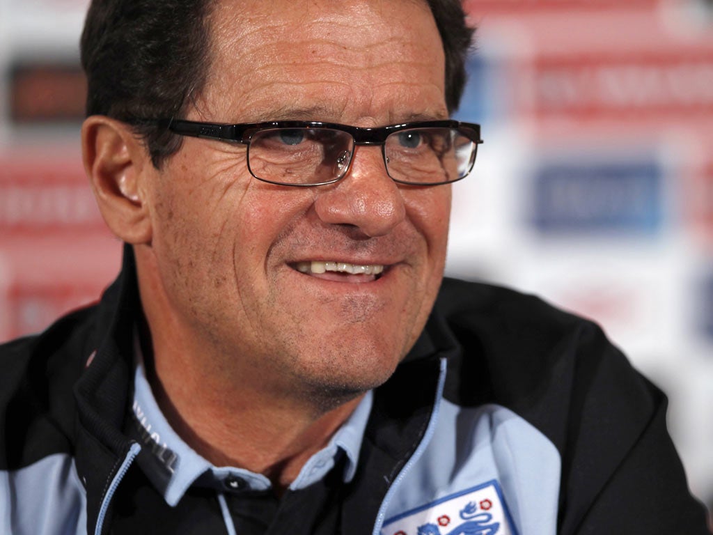 ‘We need to play forward – they’ll defend from midfield. They are dangerous on the counter’ Capello on Sweden’s style