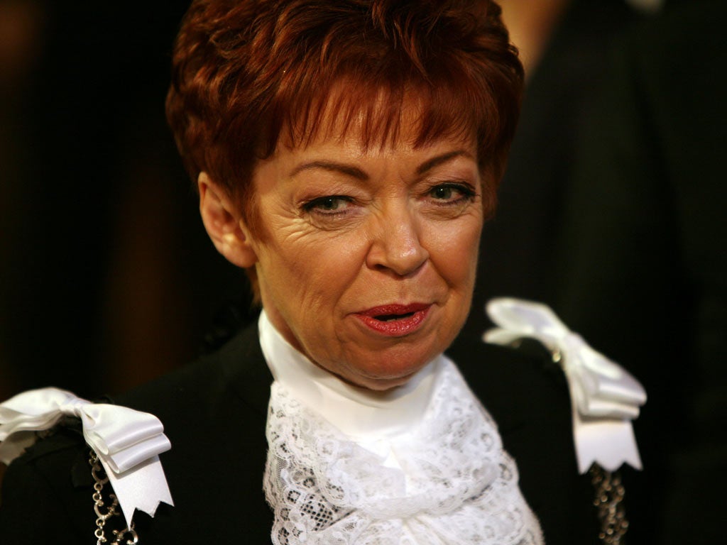 The first woman in six centuries to hold the job of Serjeant at Arms