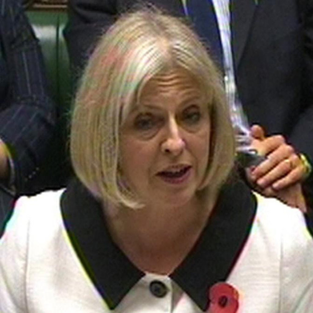 Theresa May, the Home Secretary cannot say how many
checks were not done
