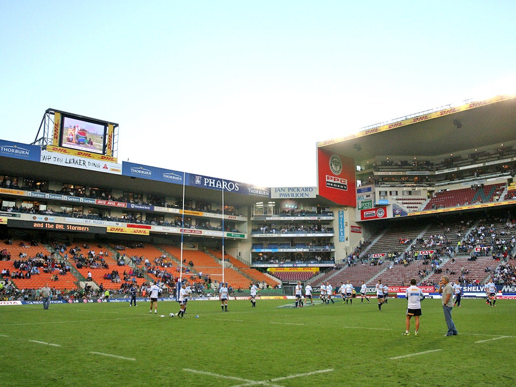 Newlands has a crowd capacity of 45,000