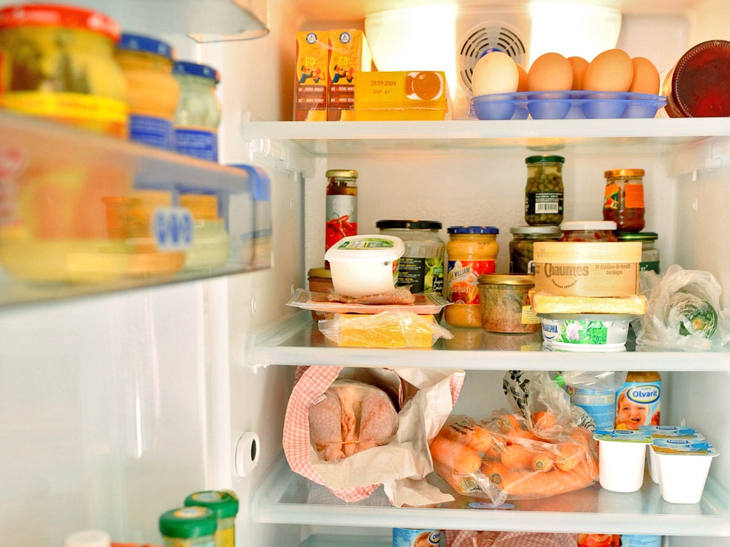 Much of what people keep in their fridges gets thrown away