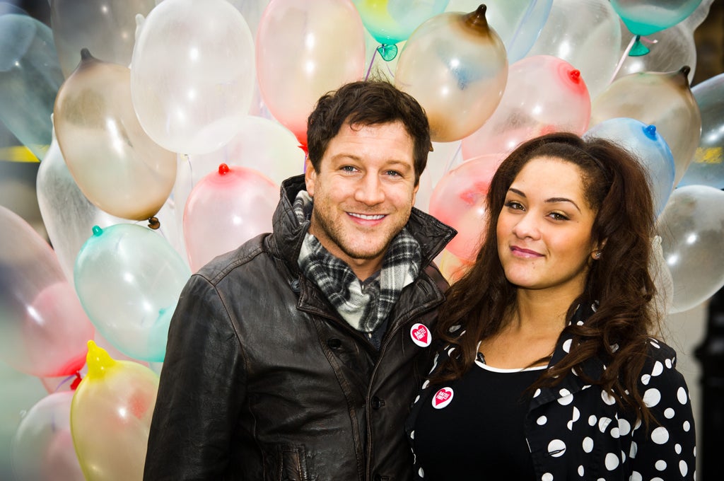 Matt Cardle attends a photocall to highlight the need for change in sex and relationships education in schools at the Houses of Parliament on November 16, 2011 in London, England.
