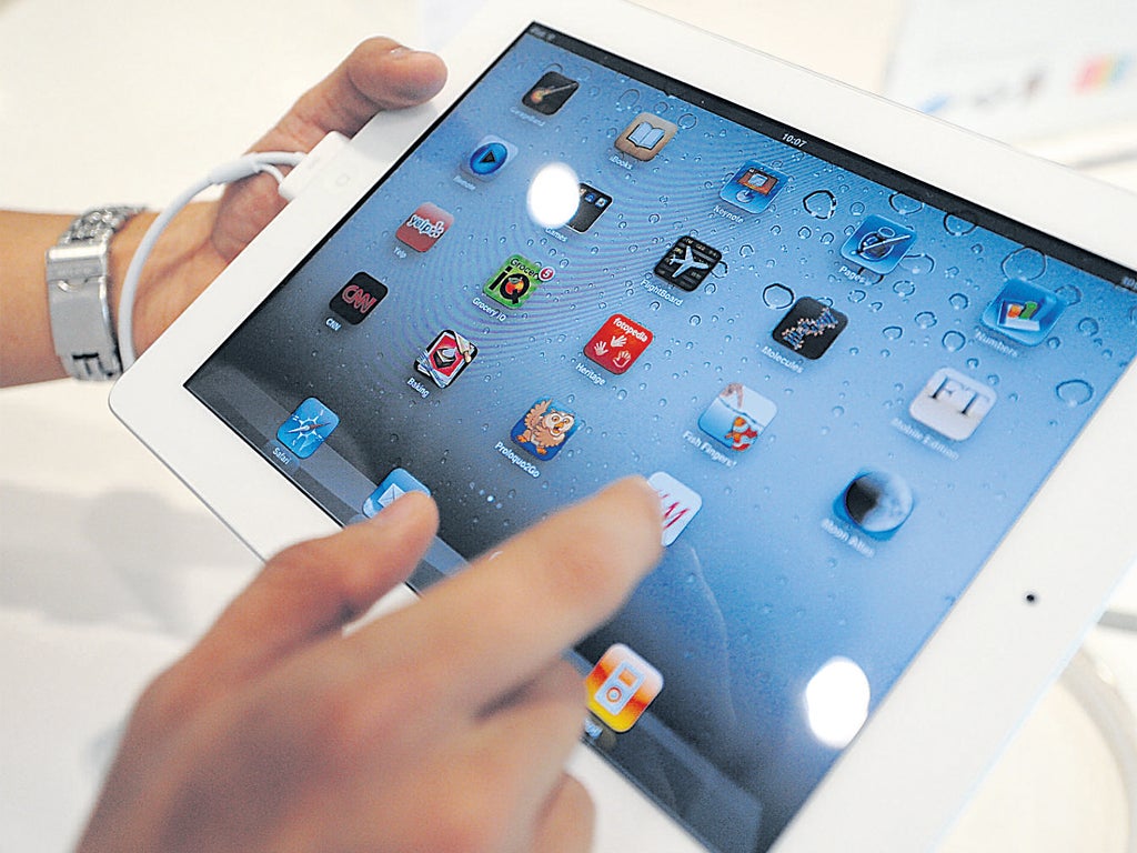 With competition from a range of tablets the iPad is the most popular