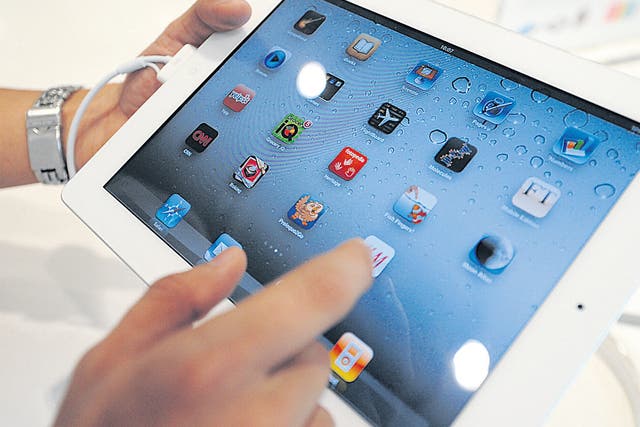 With competition from a range of tablets the iPad is the most popular