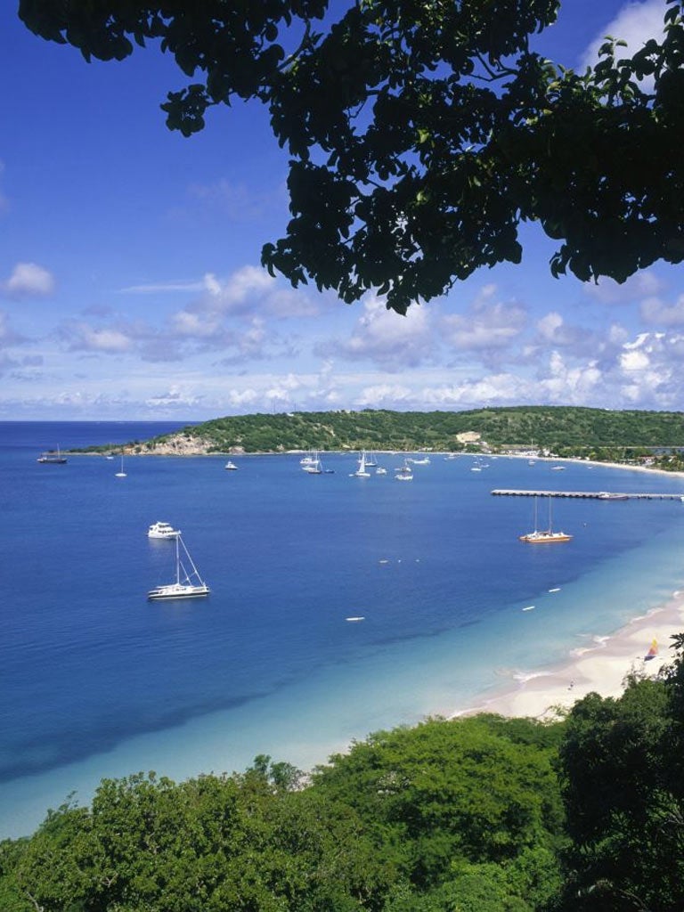 The tiny island of Anguilla in the eastern Caribbean