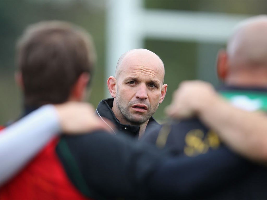 Jim Mallinder is the leading home-grown candidate to take
over from Martin Johnson as England coach