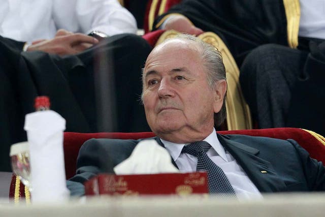 Sepp Blatter was forced to apologise in December last year after he said gay football fans travelling to Qatar for the 2022 World Cup should "refrain from sexual activity". Blatter had dished out his advice in a bid to downplay the fact that homosexuality