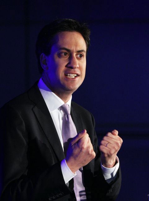 Ed Miliband speaks at the launch of a new Engineering award today
