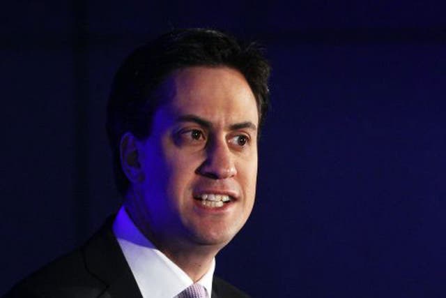 Ed Miliband  speaks at the launch of a new Engineering award today