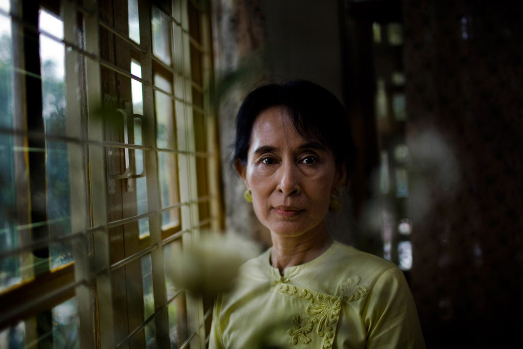 Suffering for the Burmese people: Aung San Suu Kyi