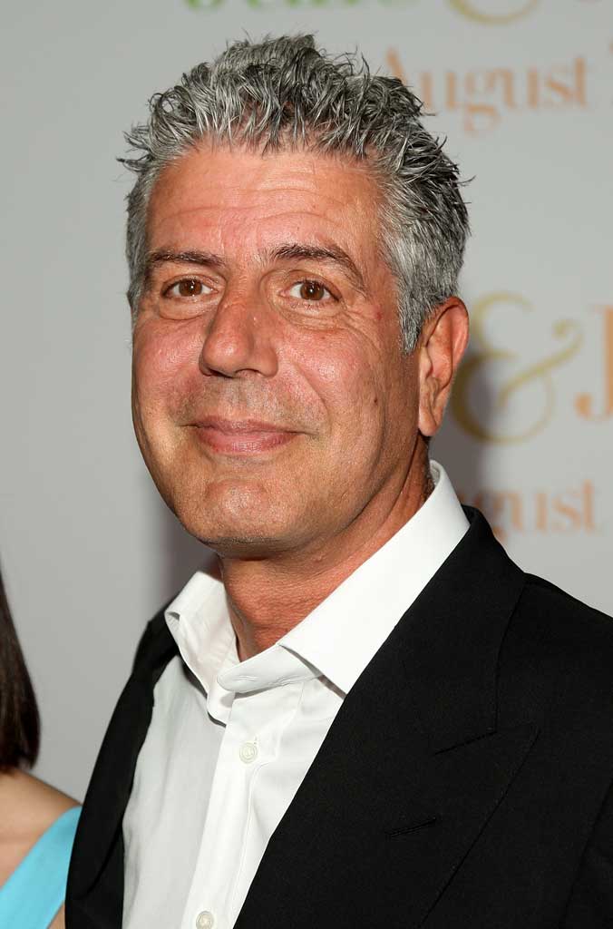 Bourdain says: 'At night I dream of Dick Cheney – in a
nappy – being waterboarded'