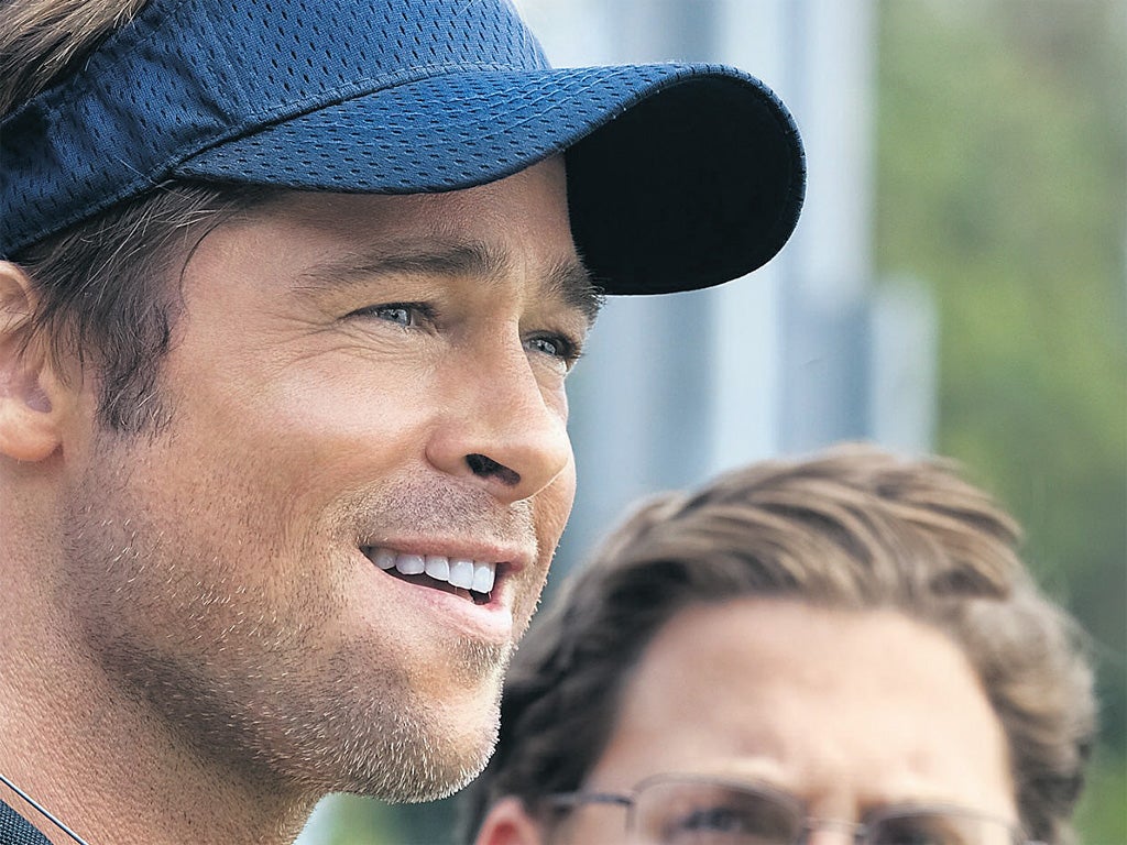 Brad pitt baseball outlet cap