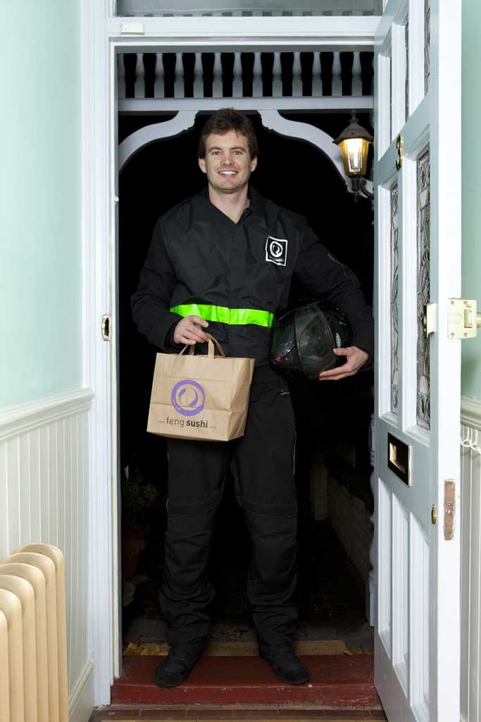 Speedy delivery: Feng Sushi specialises in sustainably sourced fish