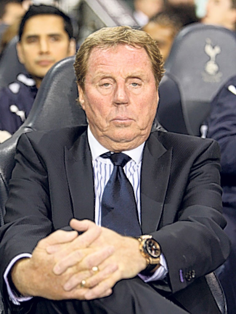 Harry Redknapp expects the all-clear to take his place in White Hart Lane dugout on Monday