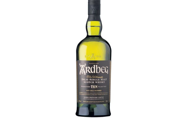 1. Ardbeg 10 year old

<p>£38.80, thewhiskyexchange.com</p>

<p>Ardbeg shows exactly what an Islay malt can offer. An elegant texture delivers flavours of cooked apples, orange marmalade, clove and cinnamon, set against smoke and vanilla</p>