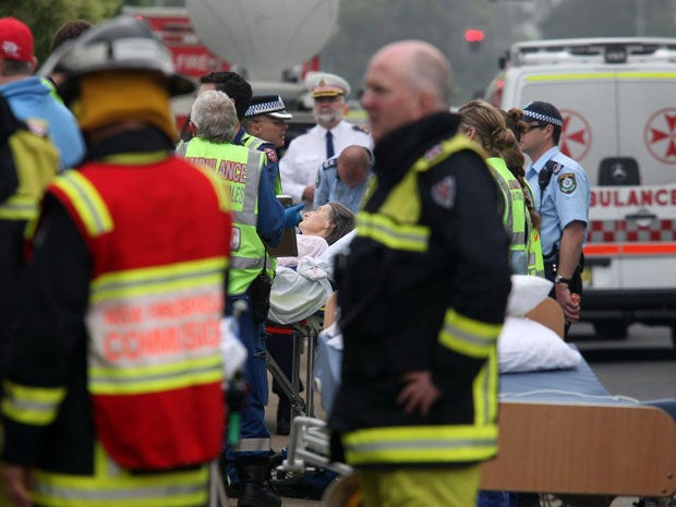 A total of 88 patients were evacuated from the single-storey building in suburban Quakers Hill