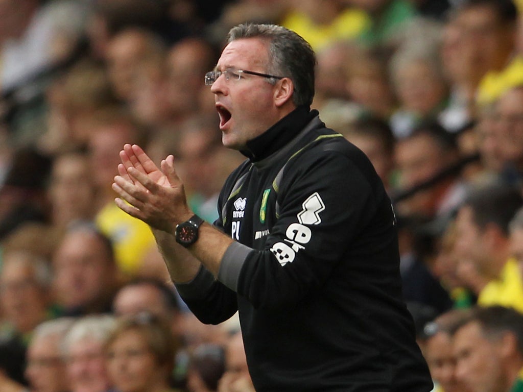 Paul Lambert's Norwich are not afraid to have a go at teams, however stellar they may be