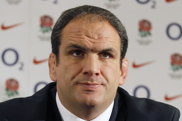 Martin Johnson resigns as the England team manager