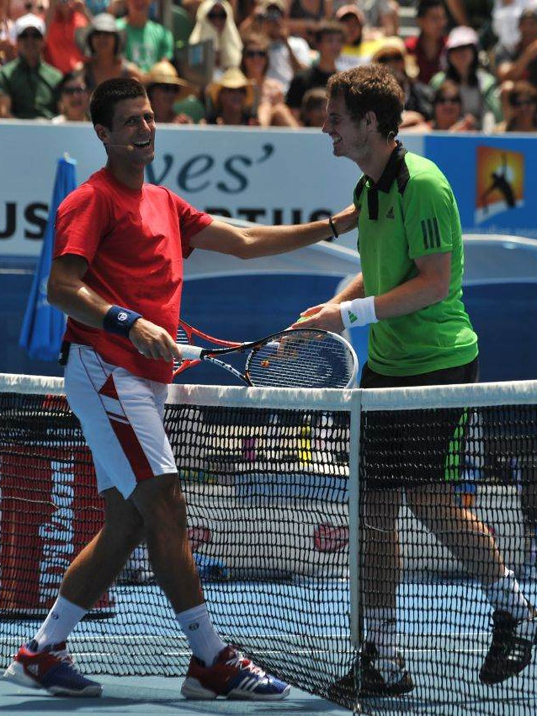 Novak Djokovic (left) and Andy Murray's careers have run in parallel since they were 12 years old
