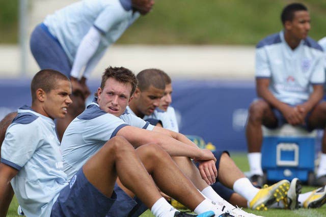 The likes of Jack Rodwell (left) and Phil Jones will make senior England players look over their shoulders