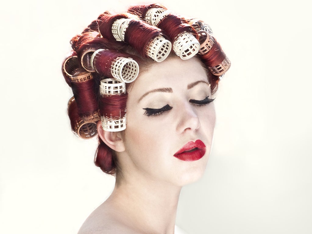 Pip Jolley was inspired by 1940s style