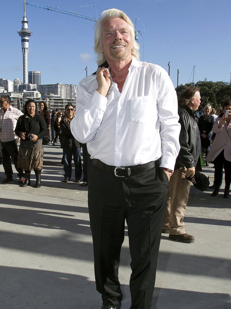 Richard Branson: 'I identify with these young people'