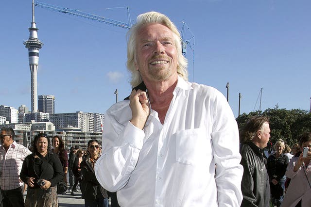 Richard Branson: 'I identify with these young people'