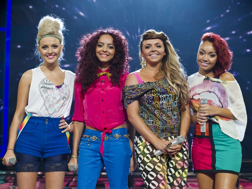 Little Mix, formerly known as Rhythmix, on X Factor