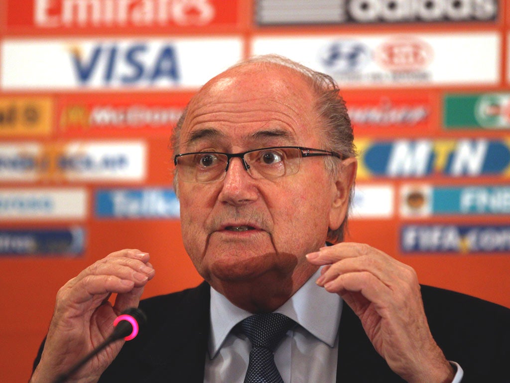 Corporate response to Blatter comments out of touch with fans and reality