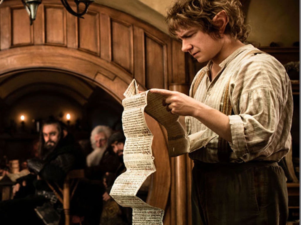 Martin Freeman as Bilbo Baggins in 'The Hobbit'