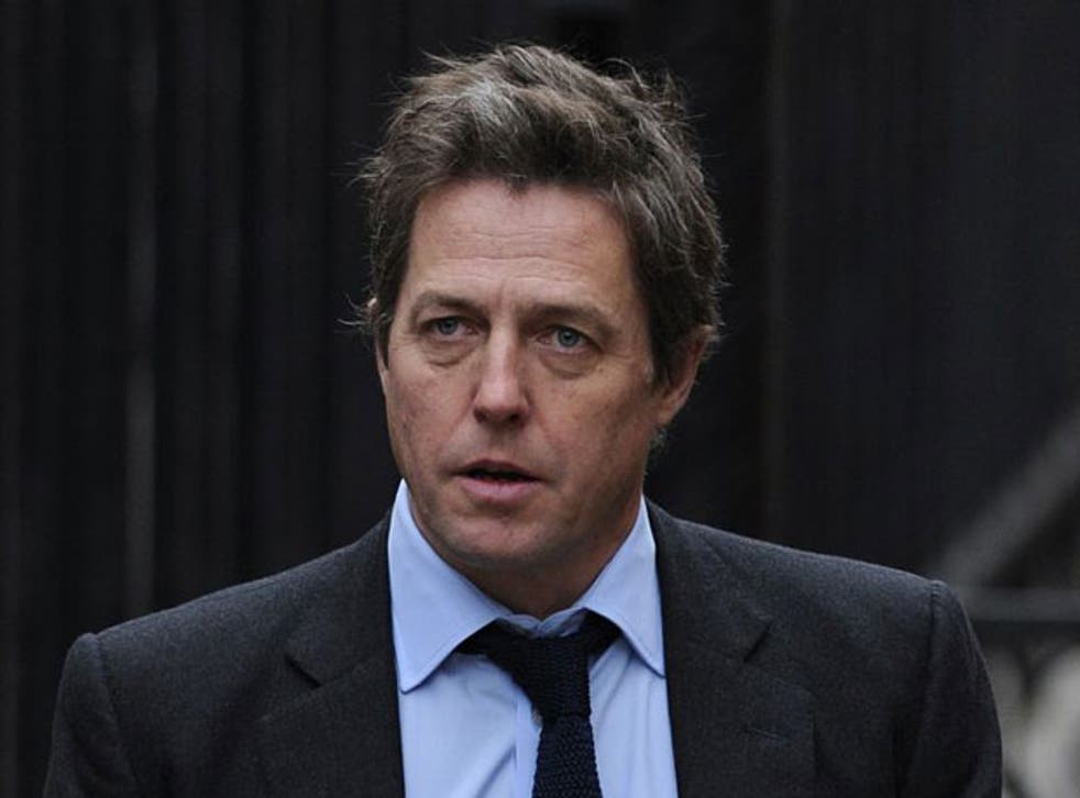 Actor Hugh Grant says he believes his phone was hacked by the Mail on Sunday