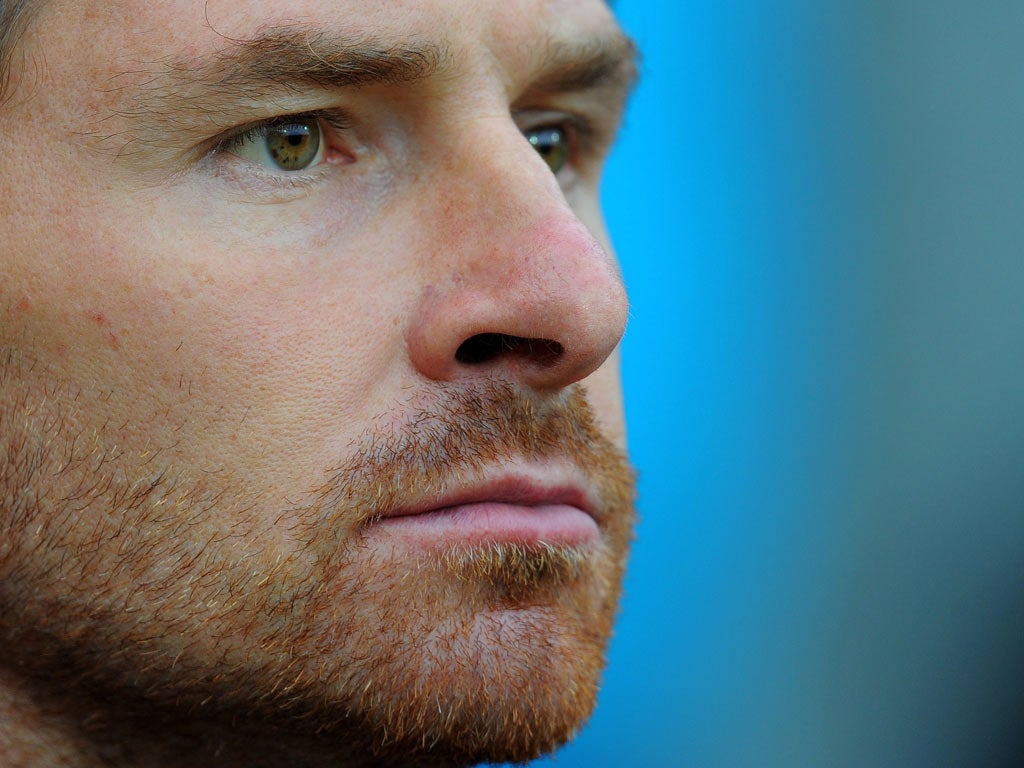 Andre Villas-Boas cannot go about his work with the same confidence enjoyed by Roberto Mancini