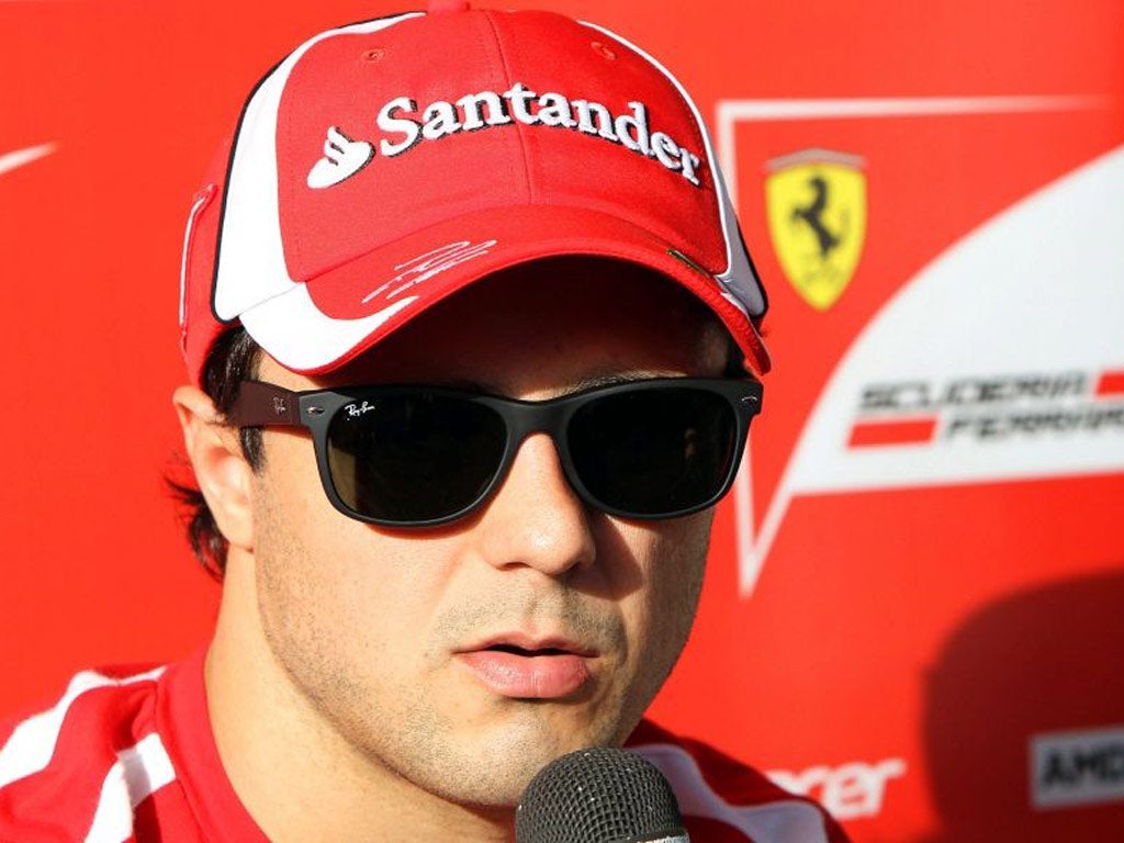 Massa will go into 2012 with just one year left on his contract