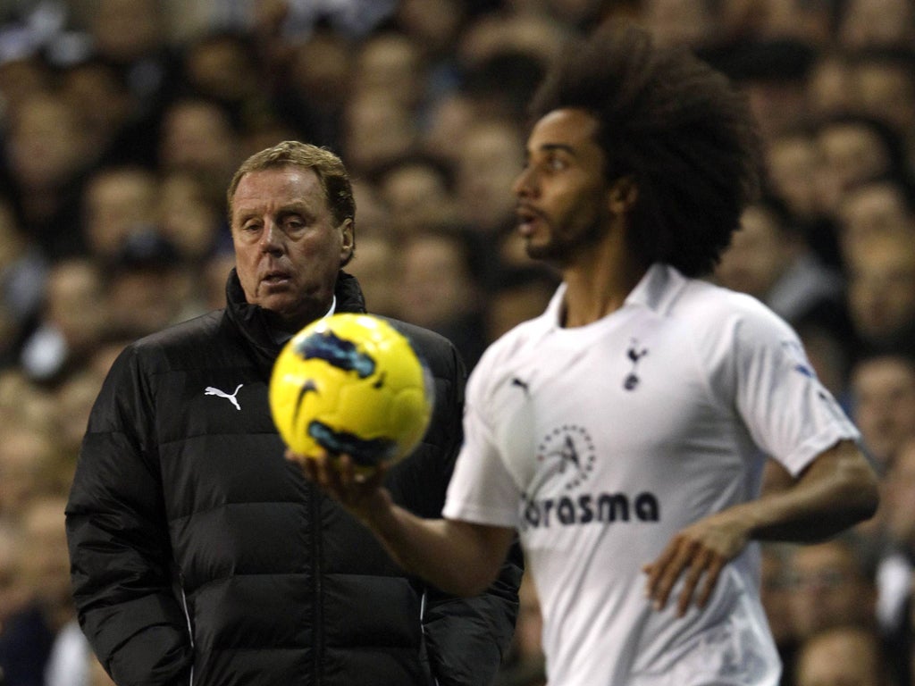 Harry Redknapp returns to the touchline to watch his side beat Aston Villa and rise to third place