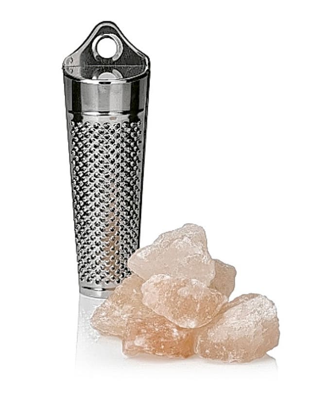 1. Terre Exotique diamond salt with grater, £11.95, Harrods