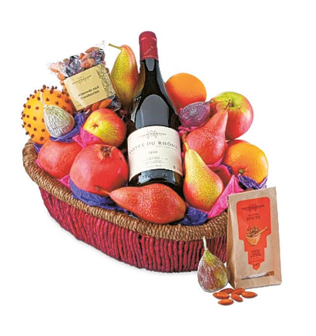 1. Mulled wine fruit basket, £67.57, Fortnum & Mason