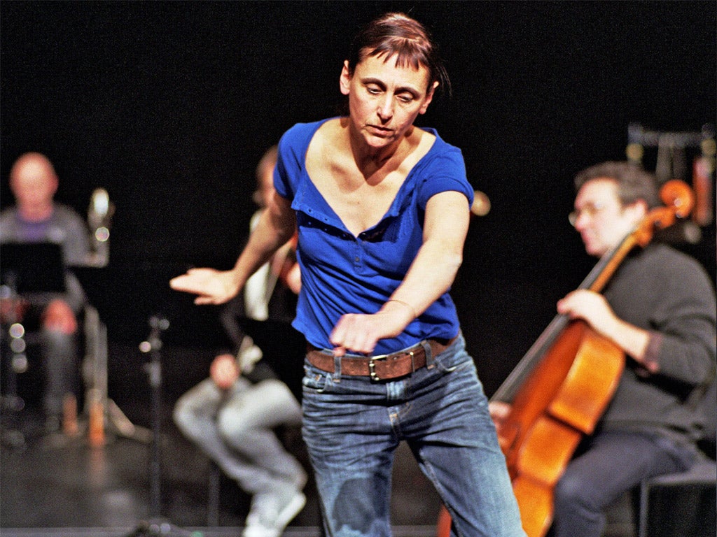 Funny and touching: Anne Teresa De Keersmaeker in '3Abschied'