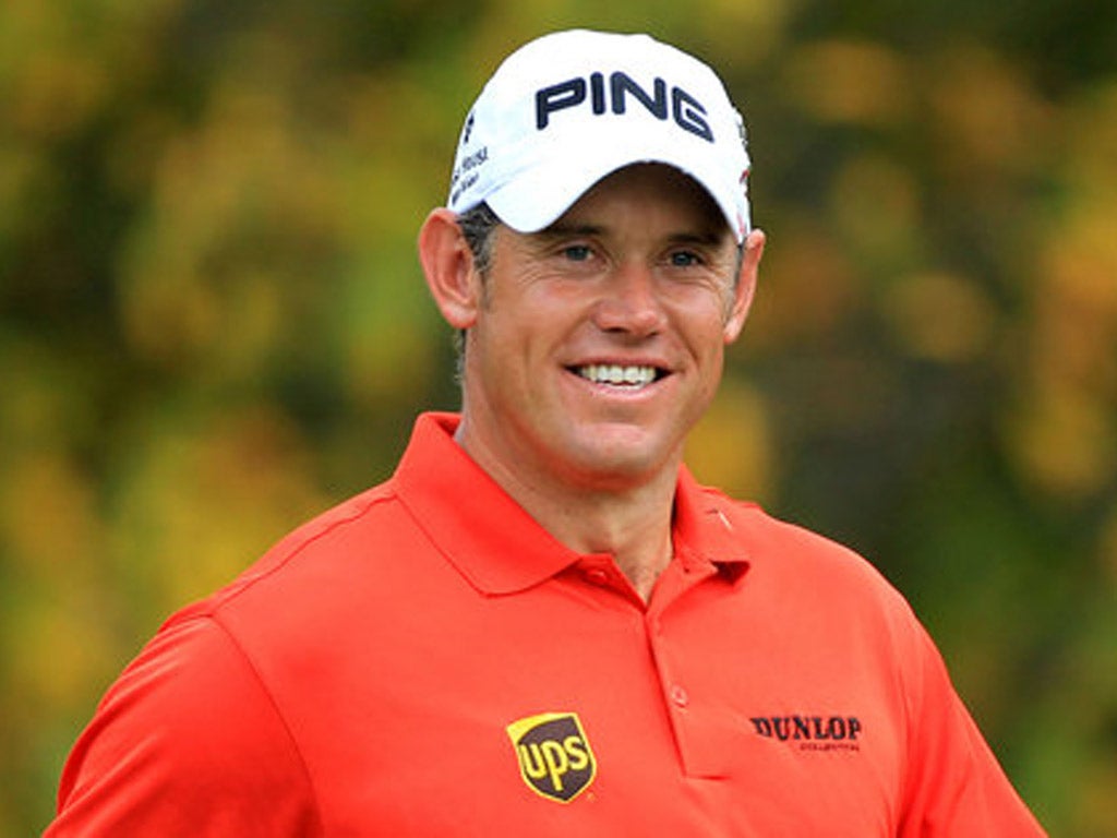 Westwood he was swayed by Luke Donald's efforts on the PGA tour