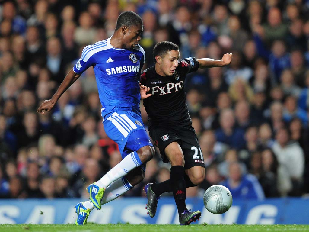 Kerim Frei impressed in the Carling Cup match against Chelsea