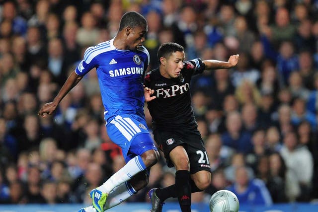 Kerim Frei impressed in the Carling Cup match against Chelsea