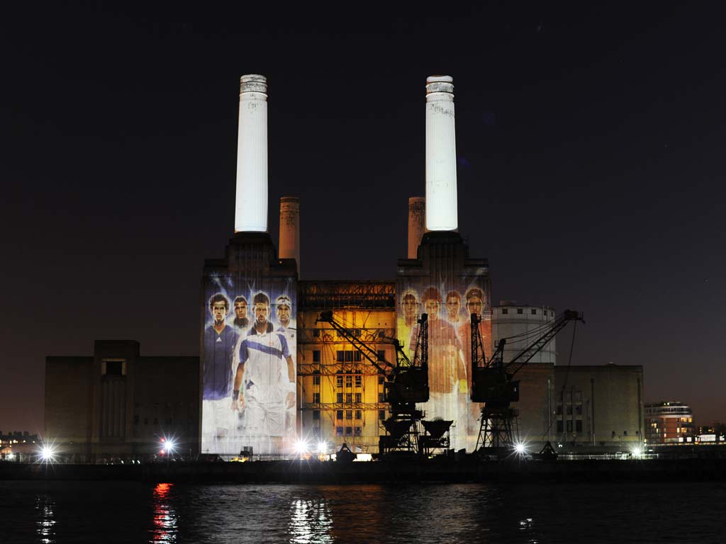 Battersea Power Station is a favoured site among fans