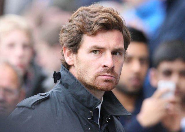 A pensive-looking Andre Villas-Boas: Could he be heading for the Chelsea exit
