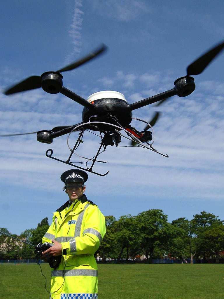 Of the four British police forces known to have trialled drones, only one still uses them