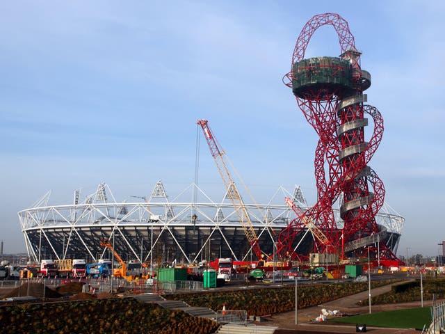 The Arcelor Mittal Orbit sculpture