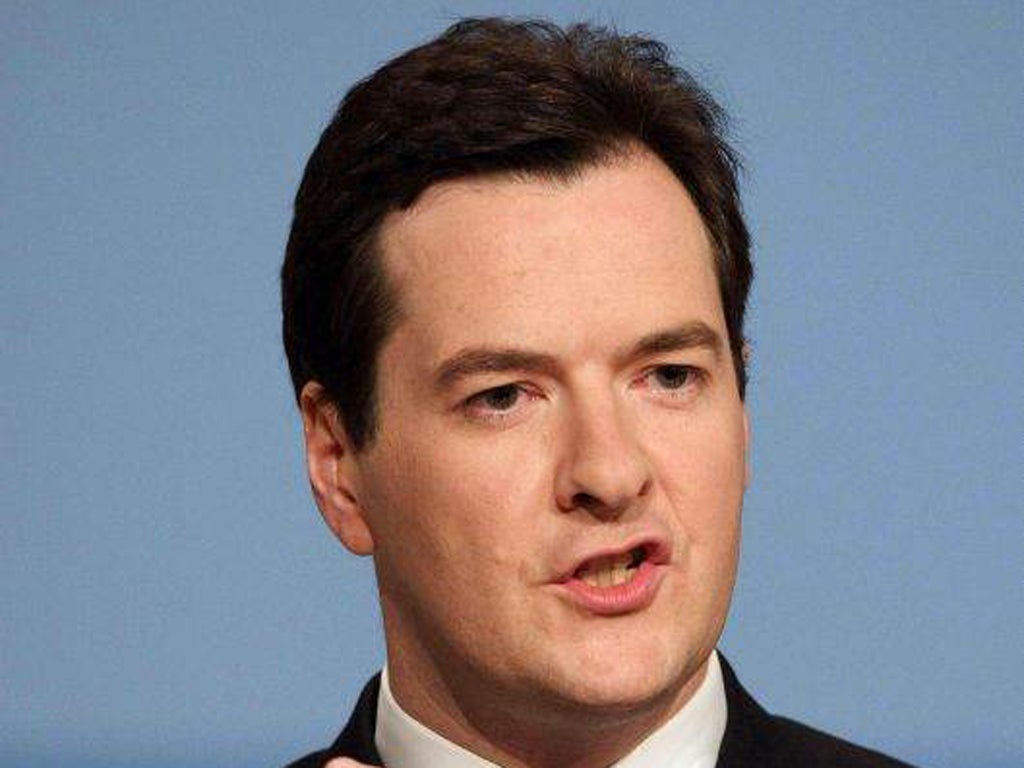 George Oborne: The Chancellor plans to speed up big building projects, with 'unspent funds'