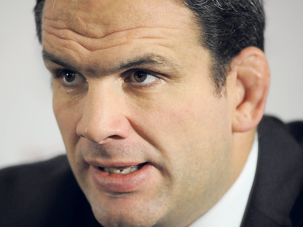 Martin Johnson says he and his former charges are “horrified” by the leaked reports