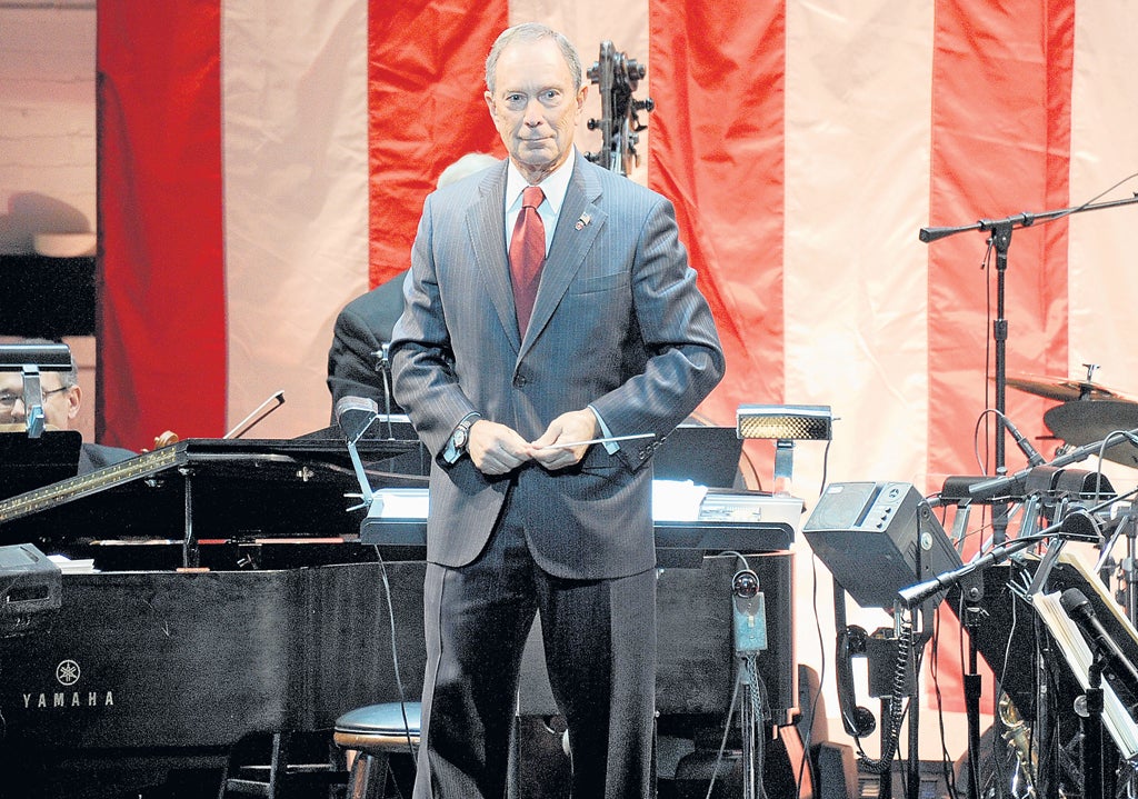 New York Mayor Michael Bloomberg wants to force Washington to abandon its partisan ways.