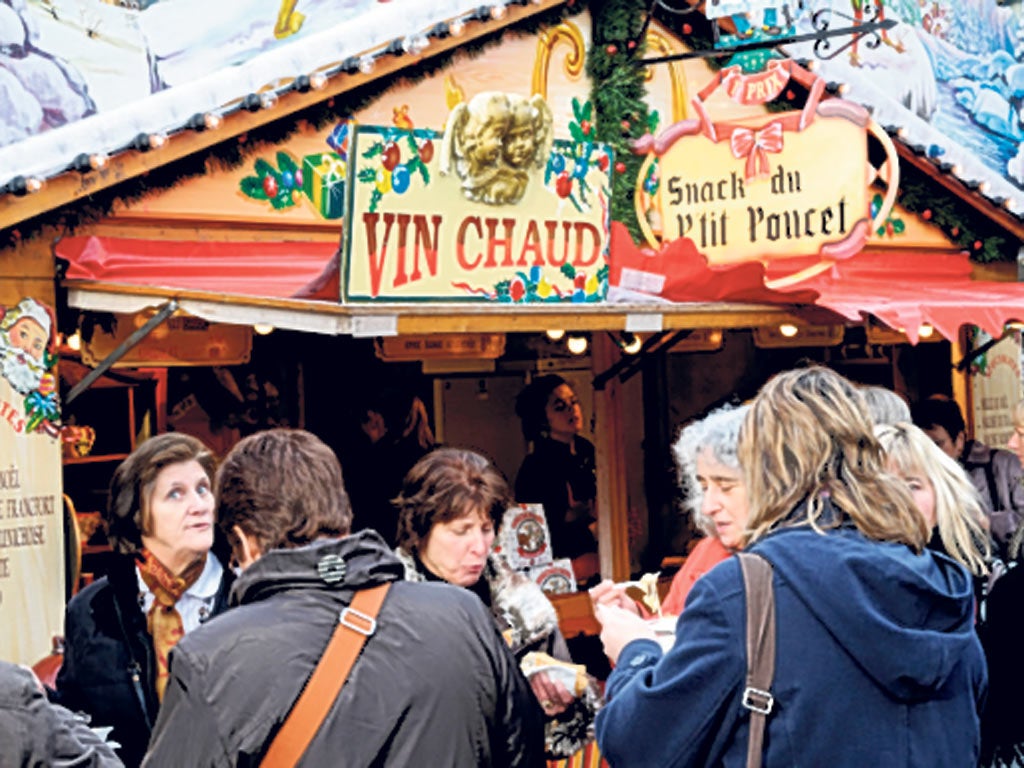 Winter warmer: mulled wine at the Christmas Market