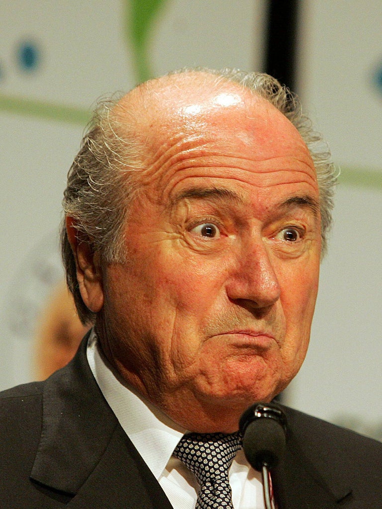 Fifa's president, Sepp Blatter, and the other 204 member nations must look at the home nations and mutter, 'Who the hell do they think they are?'