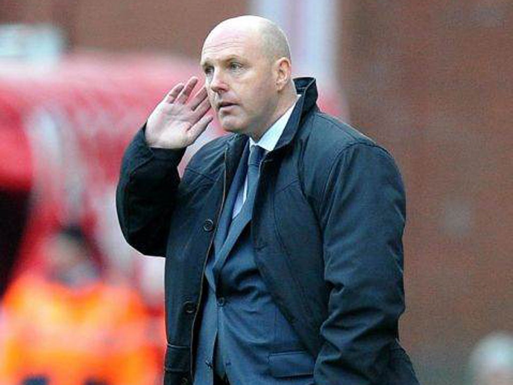 Blackburn manager Steve Kean retains the support of the dressing room and the board